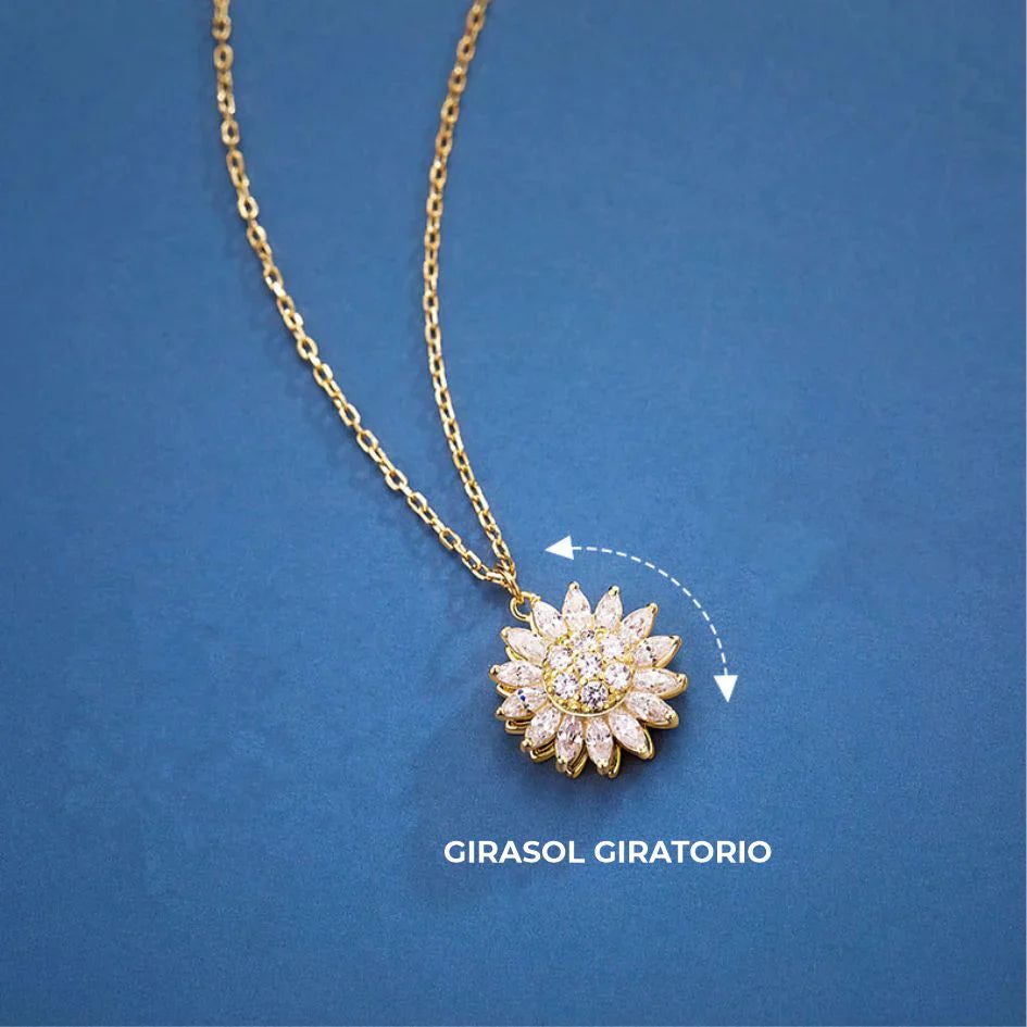 Collar Giratorio de Girasol