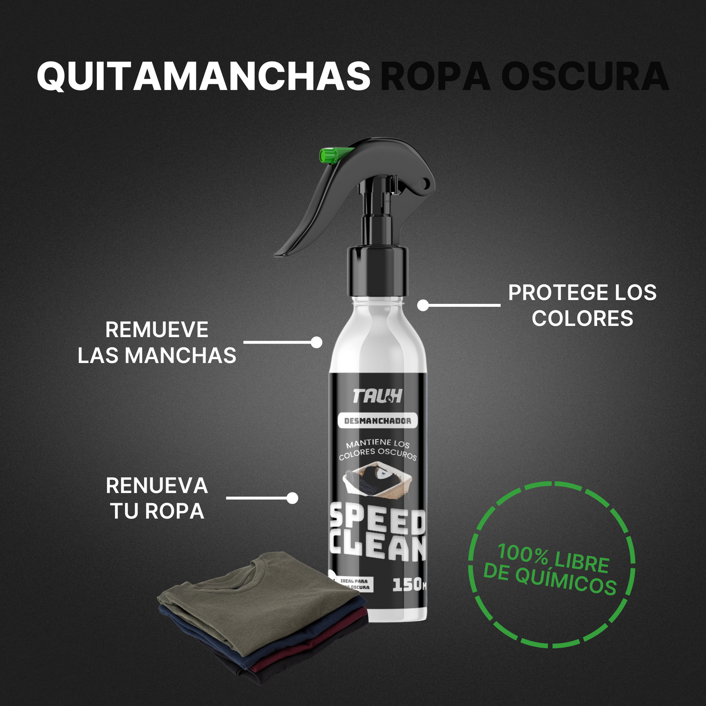 DESMANCHADOR ROPA OSCURA